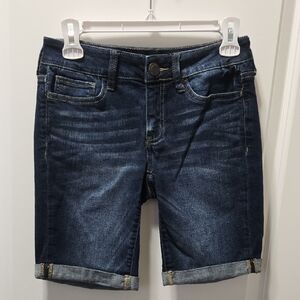 Womens Bermuda Denim Shorts Size 4